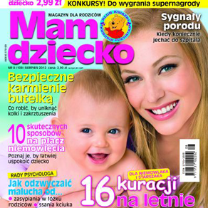 Magazyn "mam dziecko" z sierpnia 2012
