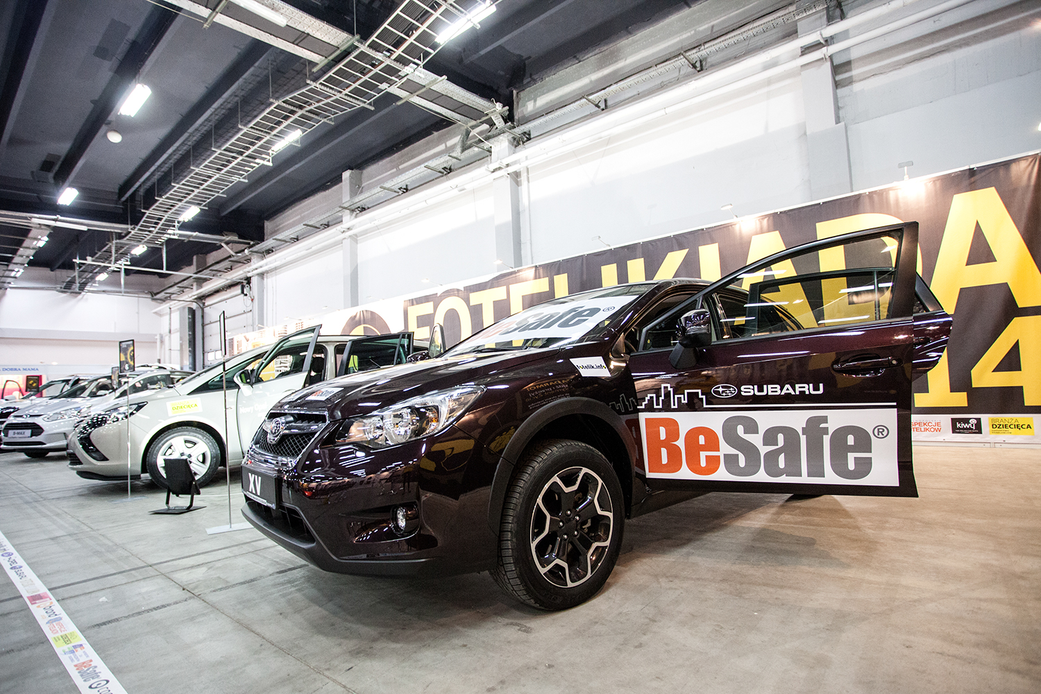 BeSafe i Subaru byli partnerami fotelik.info na Targach Czas Dziecka 2014