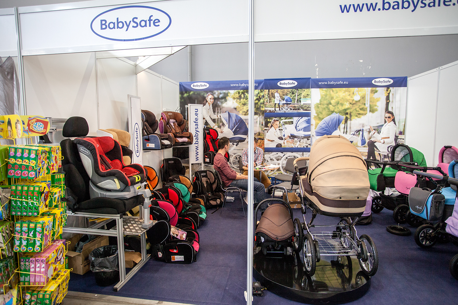 Baby Safe i stanowisko na targach Kielce podczas trwania Targów Czas Dziecka 2014
